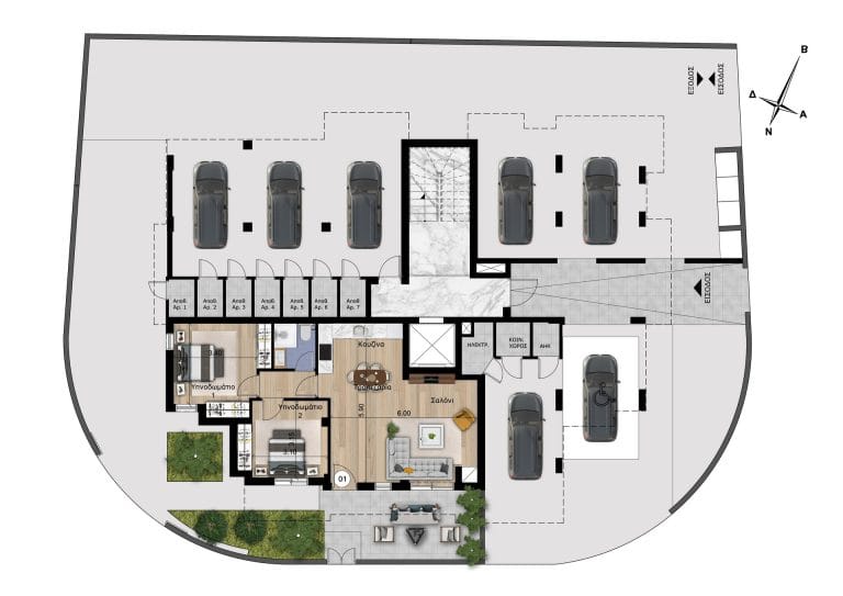 Vasilio 8 Ground Floor